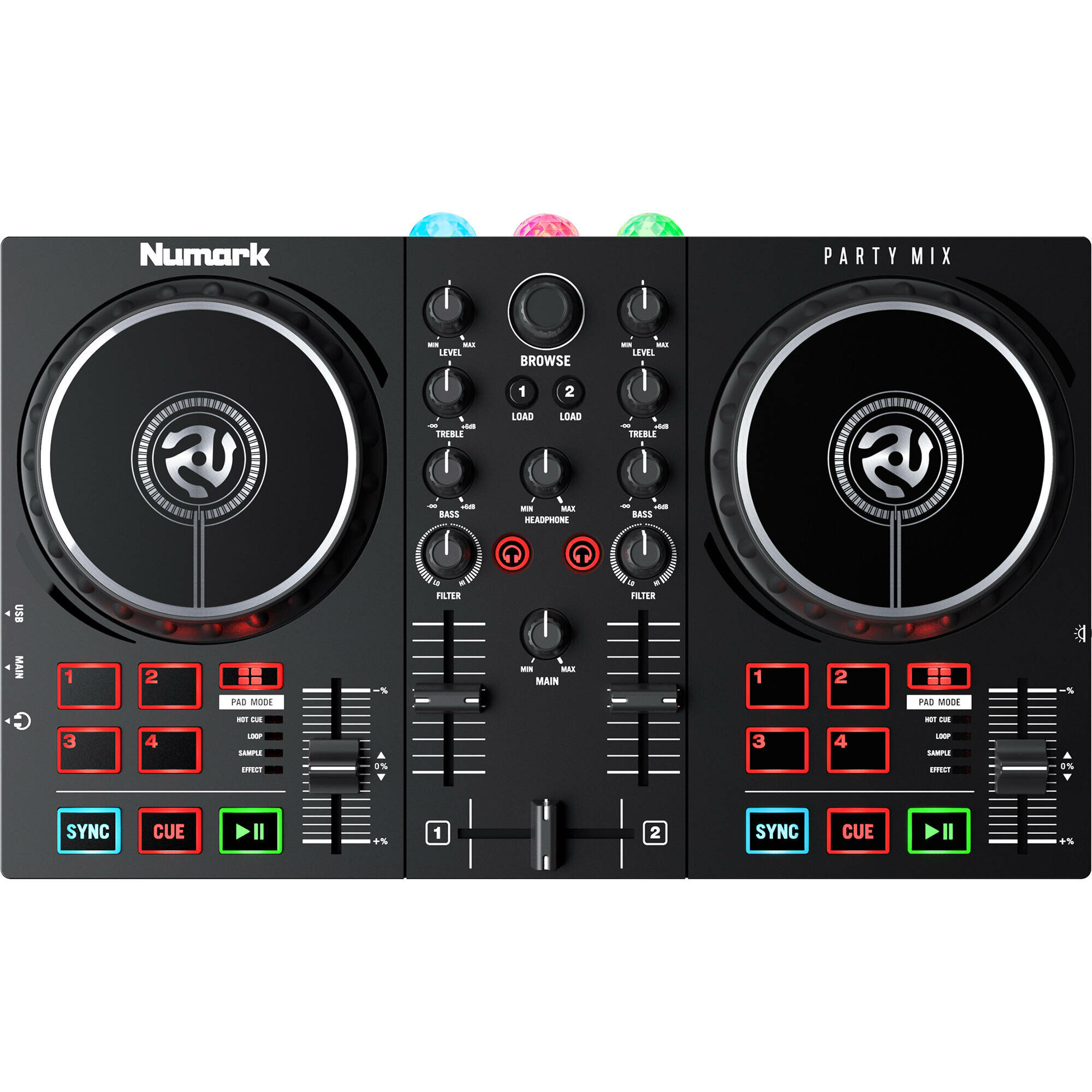 DJ контроллер NUMARK PARTYMIX II