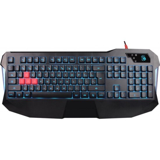 Клавиатура A4TECH Bloody B130 USB Multimedia Gamer LED (Black)