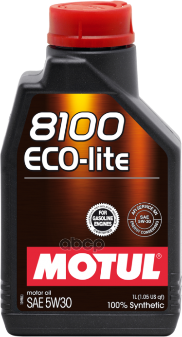 MOTUL 5W-30 1L 8100 Eco-Lite Масло Моторное Синтетическое