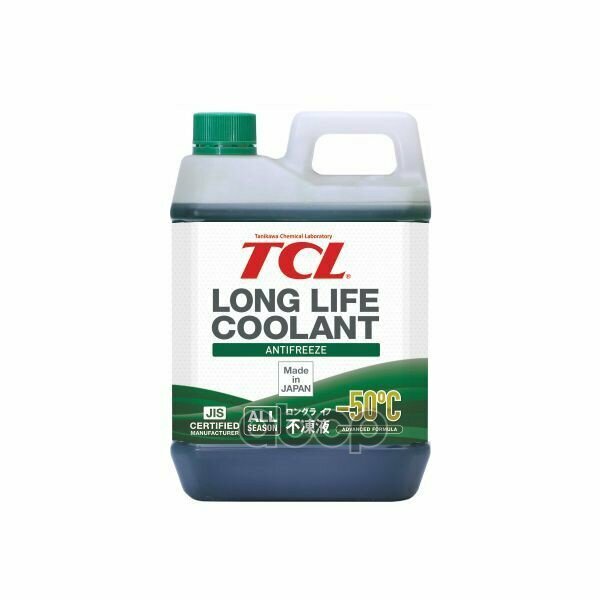 Антифриз Tcl Llc -50C Зеленый, 2 Л TCL арт. LLC00734