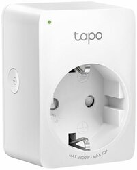 Умная розетка TP-LINK Tapo P100(1-pack) Tapo умная мини-розетка P100, 220–240 В, 50/60 Гц, стандарты Wi-Fi 802.11b/g/n, встроенный Bluetooth 4.2, один