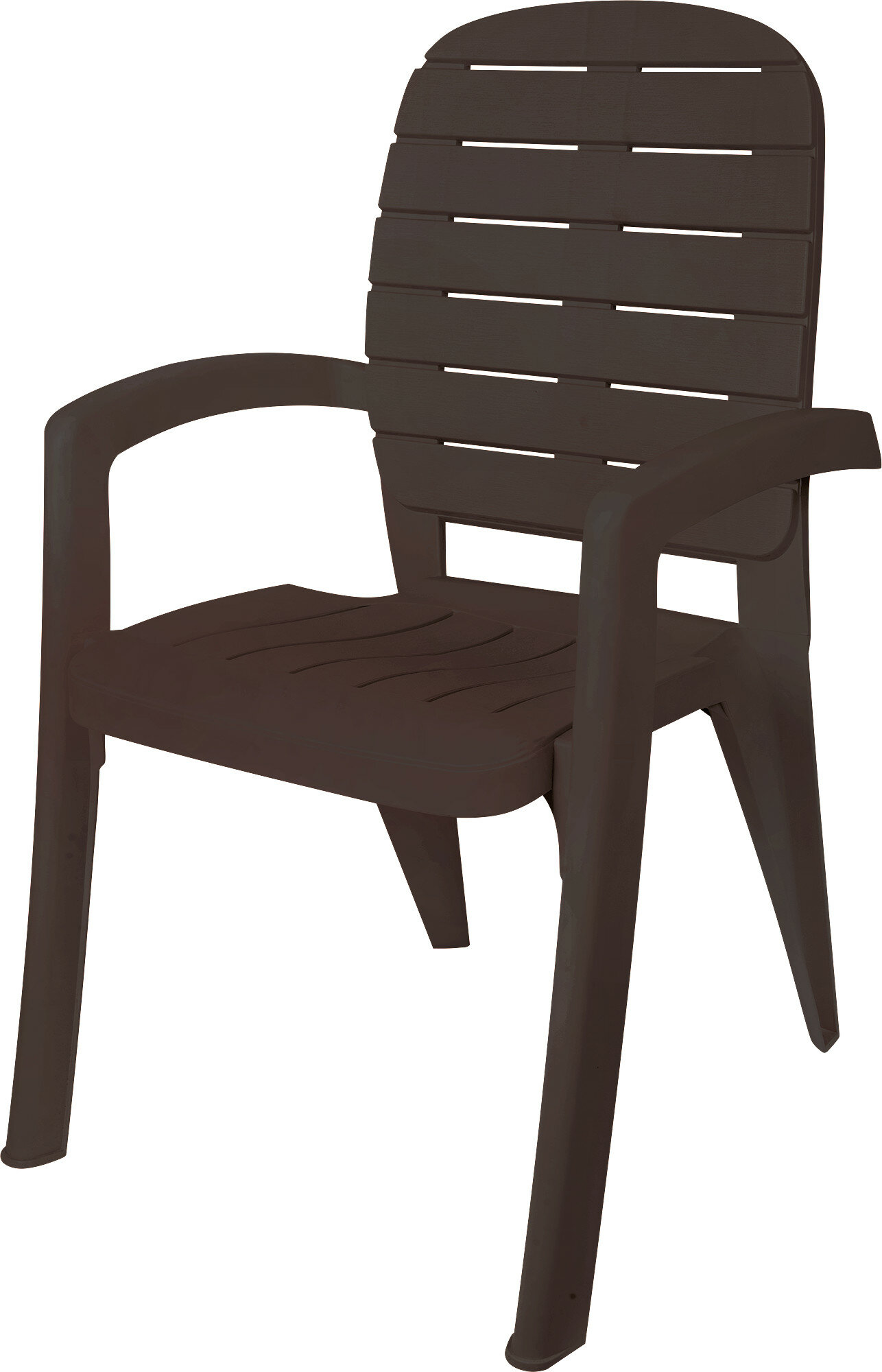 Кресло садовое «Прованс» цвет шоколадный