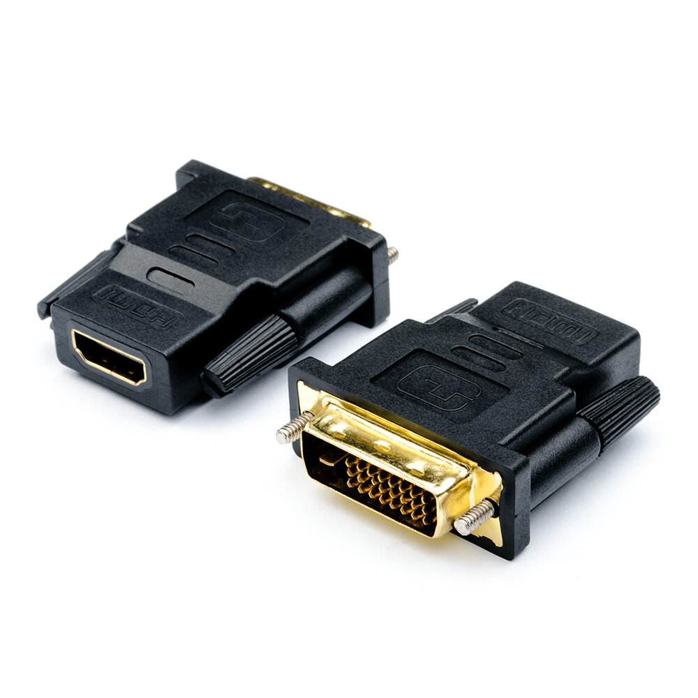 Переходник DVI(m) <=> HDMI(f) (24 pin, черный)