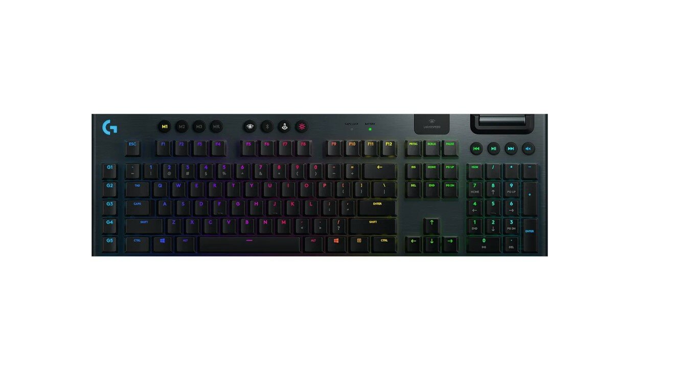 Беспроводная клавиатура Logitech G G913 GL Tactile, черный, английская