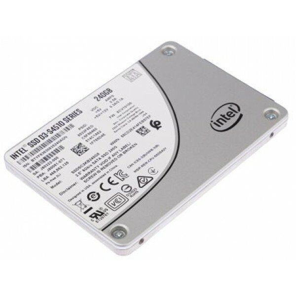 Накопитель SSD Intel SATA III 240Gb SSDSC2KB240G801 DC D3-S4510 2.5