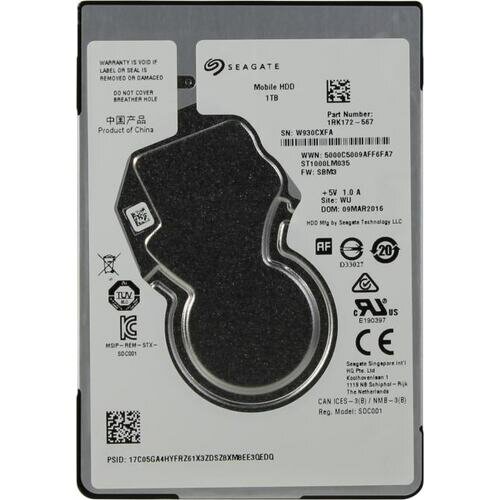 Жесткий диск Seagate 1 ТБ ST1000LM035