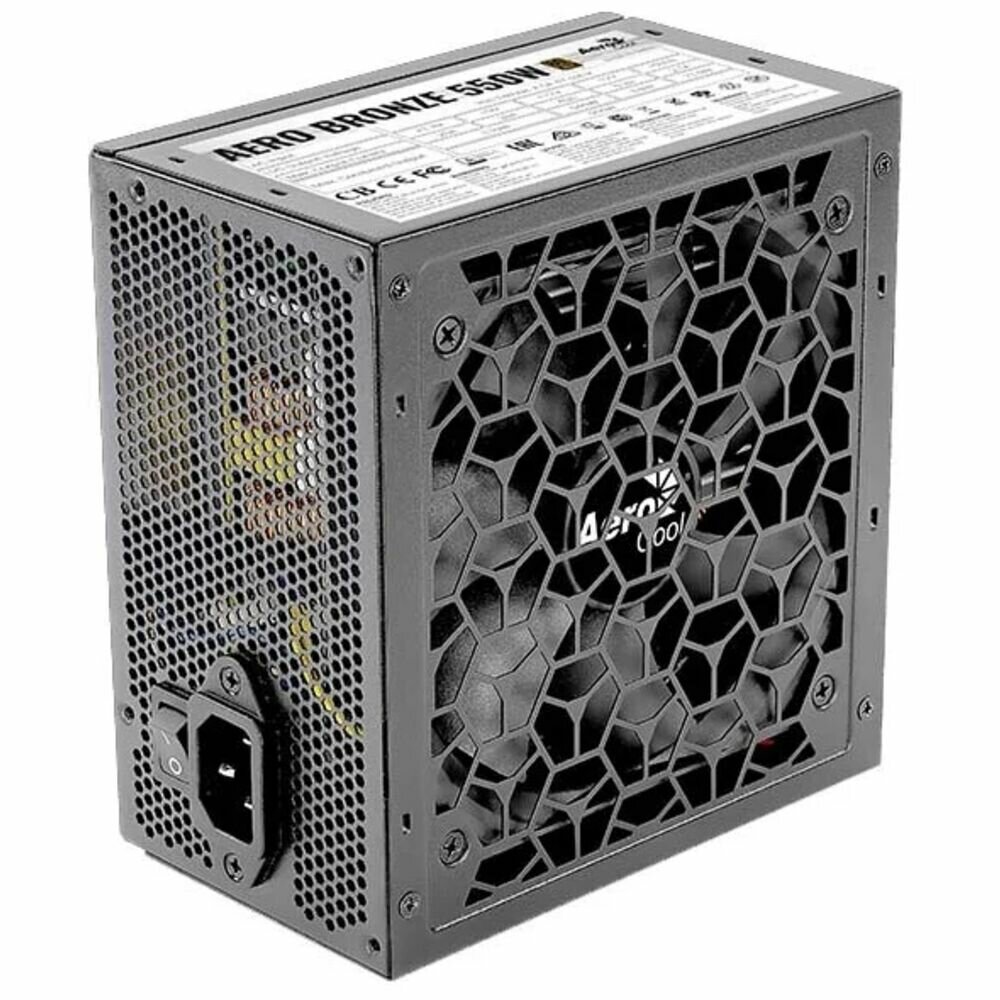 Блок питания 550W Aerocool Aero Bronze 550M