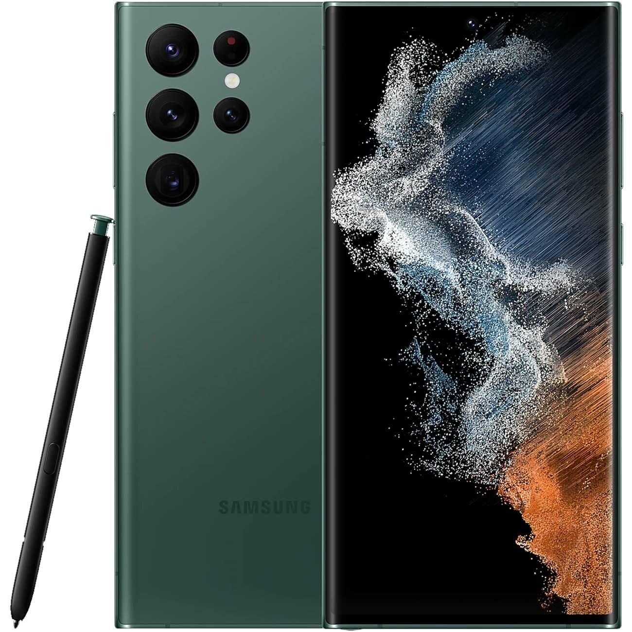 Смартфон Samsung Galaxy S22 Ultra 5G 256GB Green (SM-S908)