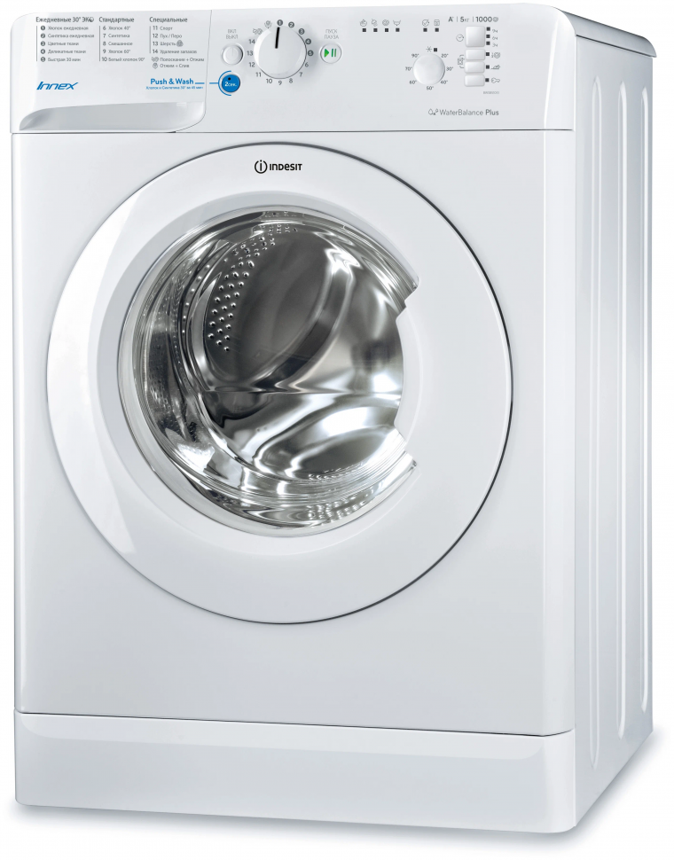 Стиральная машина Indesit BWSB 51051,белый