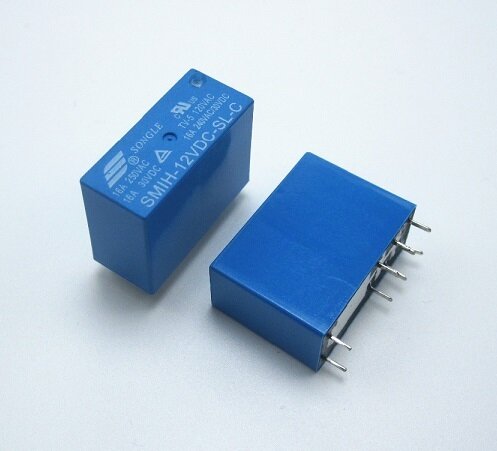 Реле 12V 16A SMIH-12VDC-SL-C