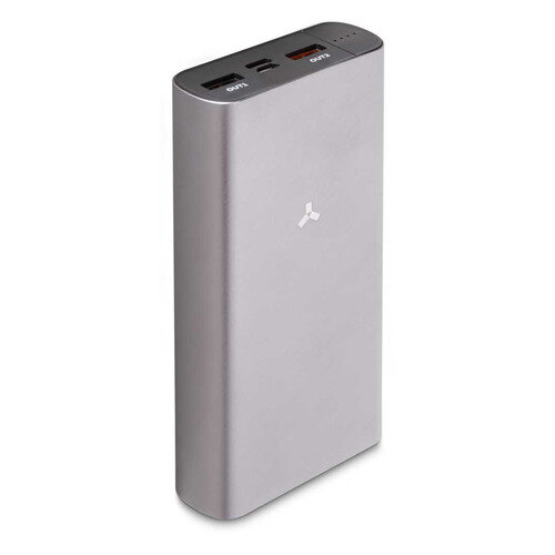 Внешний аккумулятор (Power Bank) ACCESSTYLE Battleship II 20MPQ, 20000мAч, серый