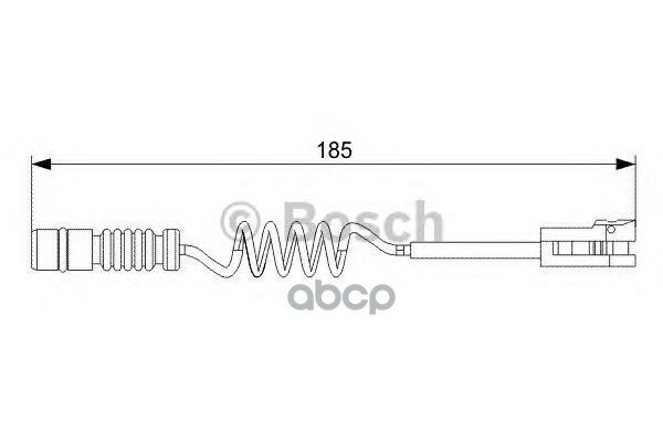 Датчик Износа Дисковых Тормозных Колодок Bosch арт. 1987473007