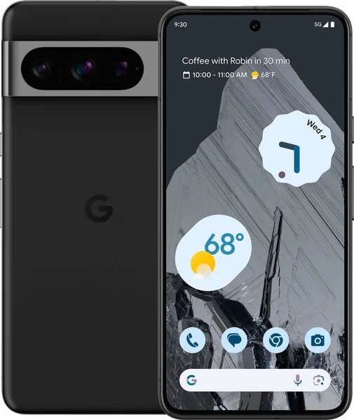 Смартфон Google Pixel 8 Pro 12/128Gb nano SIM+eSIM Obsidian (Global)