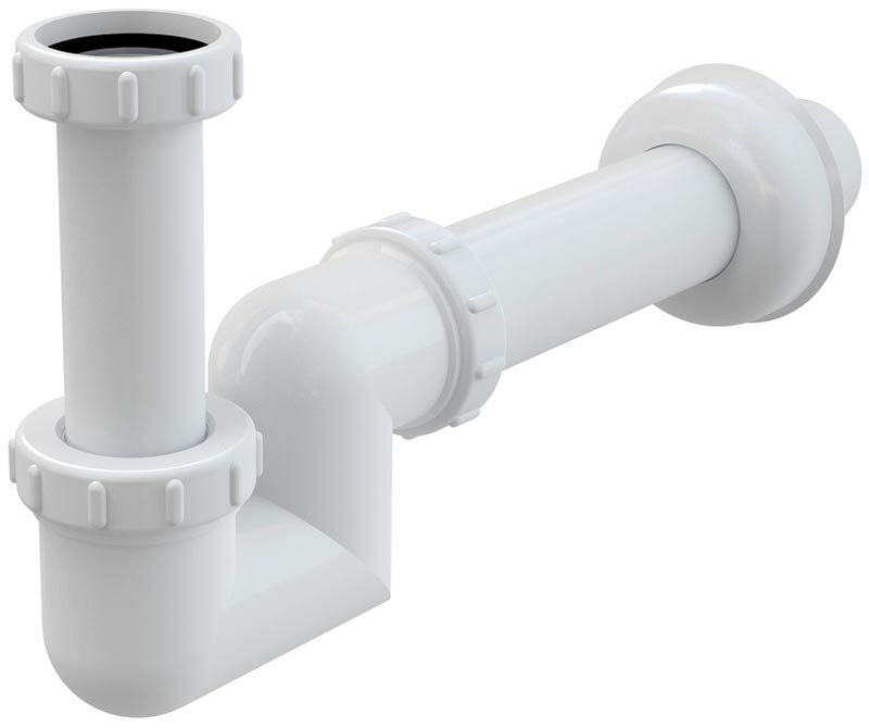 фото Сифон для умывальника и биде Alcaplast A45F D40, пластик