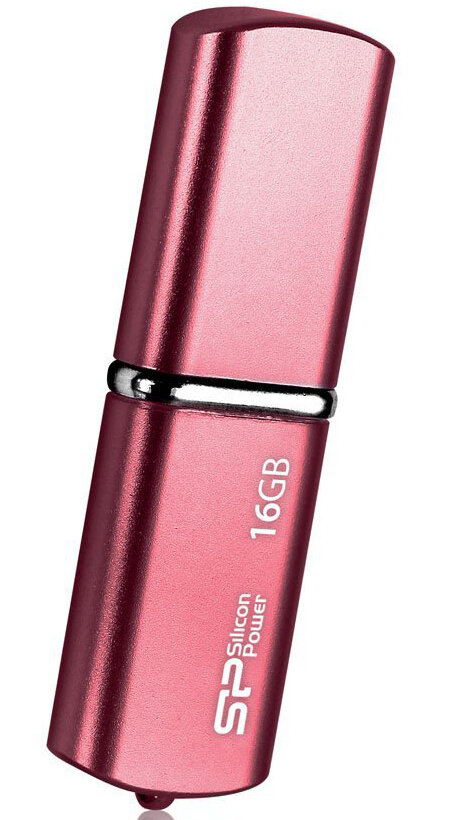 Внешний накопитель 16GB USB Drive USB 2.0 Silicon Power LuxMini 720 Pink (SP016GBUF2720V1H)