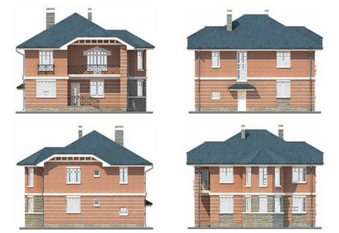 Проект дома Plans-71-11 (178 кв.м, кирпич) - фотография № 3