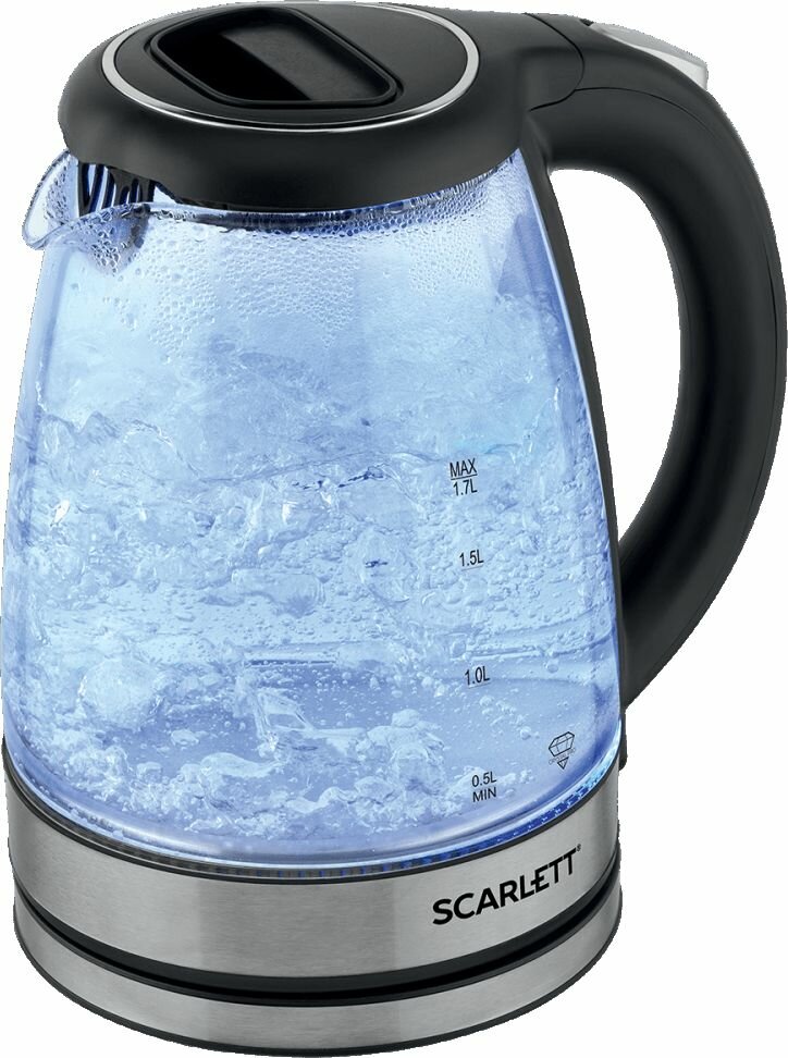 Чайник электрический Scarlett SC-EK27G72 черный