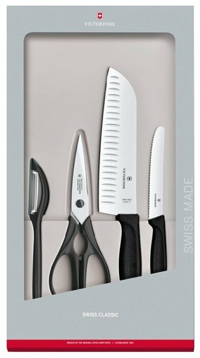 Набор Victorinox Swiss Classic Kitchen (6.7133.4G), 4 предмета