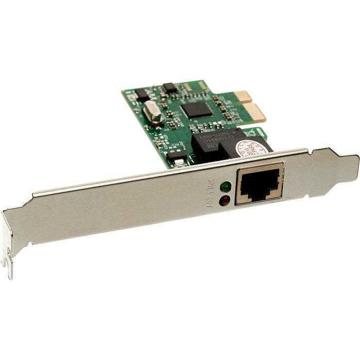 Ethernet-адаптер PCI-e ExeGate EXE-560 Realtek RTL8111C UTP 10/100/1000 Mbit/sec