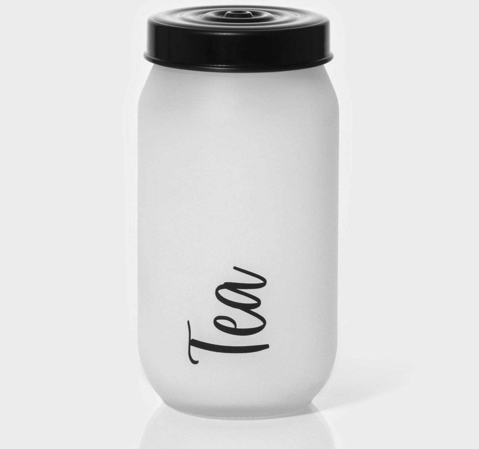 фото Банка стеклянная для сыпучих продуктов Herevin Tea, 1 л