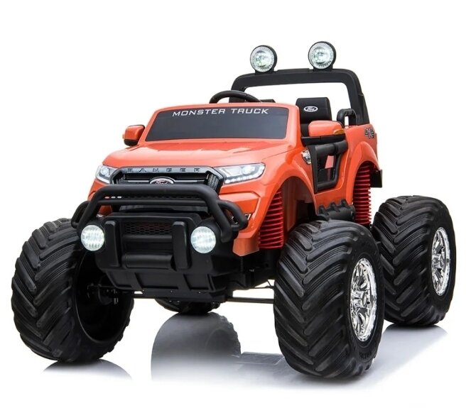 Электромобиль Dake Ford Ranger Monster Truck 4WD (Оранжевый глянец)