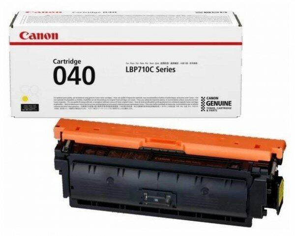 Тонер Картридж Canon 040Y 0454C001 желтый для Canon LBP-710/712 (5400стр.) 0454C001