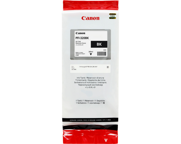 Картридж струйный Canon PFI-320 BK 2890C001 черный для Canon ТМ-серия 2890C001
