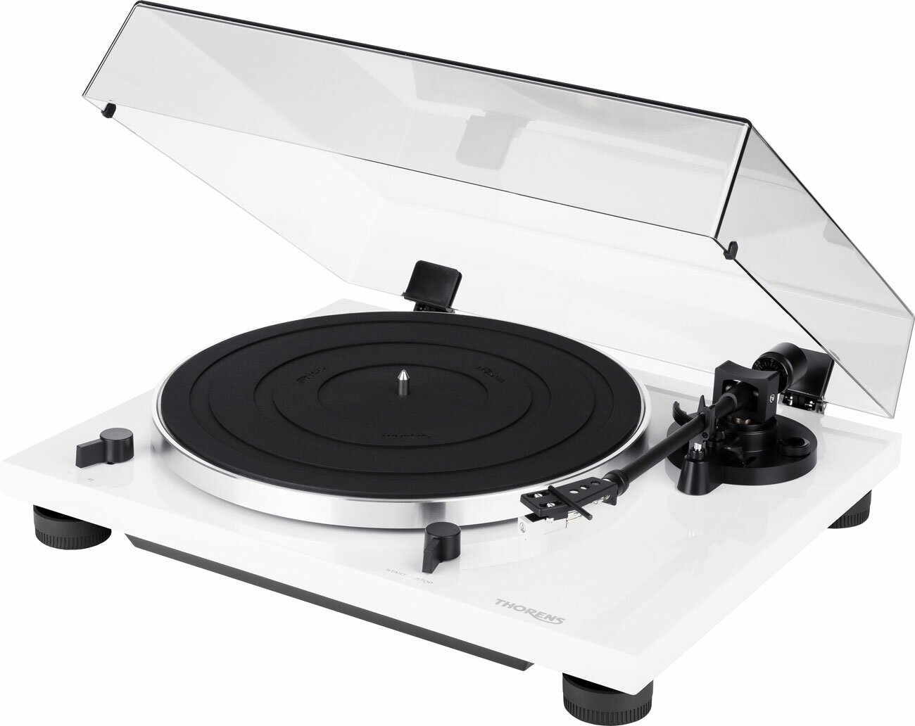 Проигрыватель виниловых дисков Thorens TD 201 белый лак