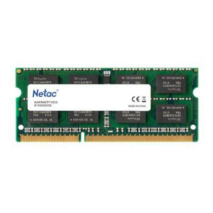 Оперативная память Netac Basic SODIMM 4GB DDR3L-1600 (PC3-12800) C11 11-11-11-28 1.35V Memory module