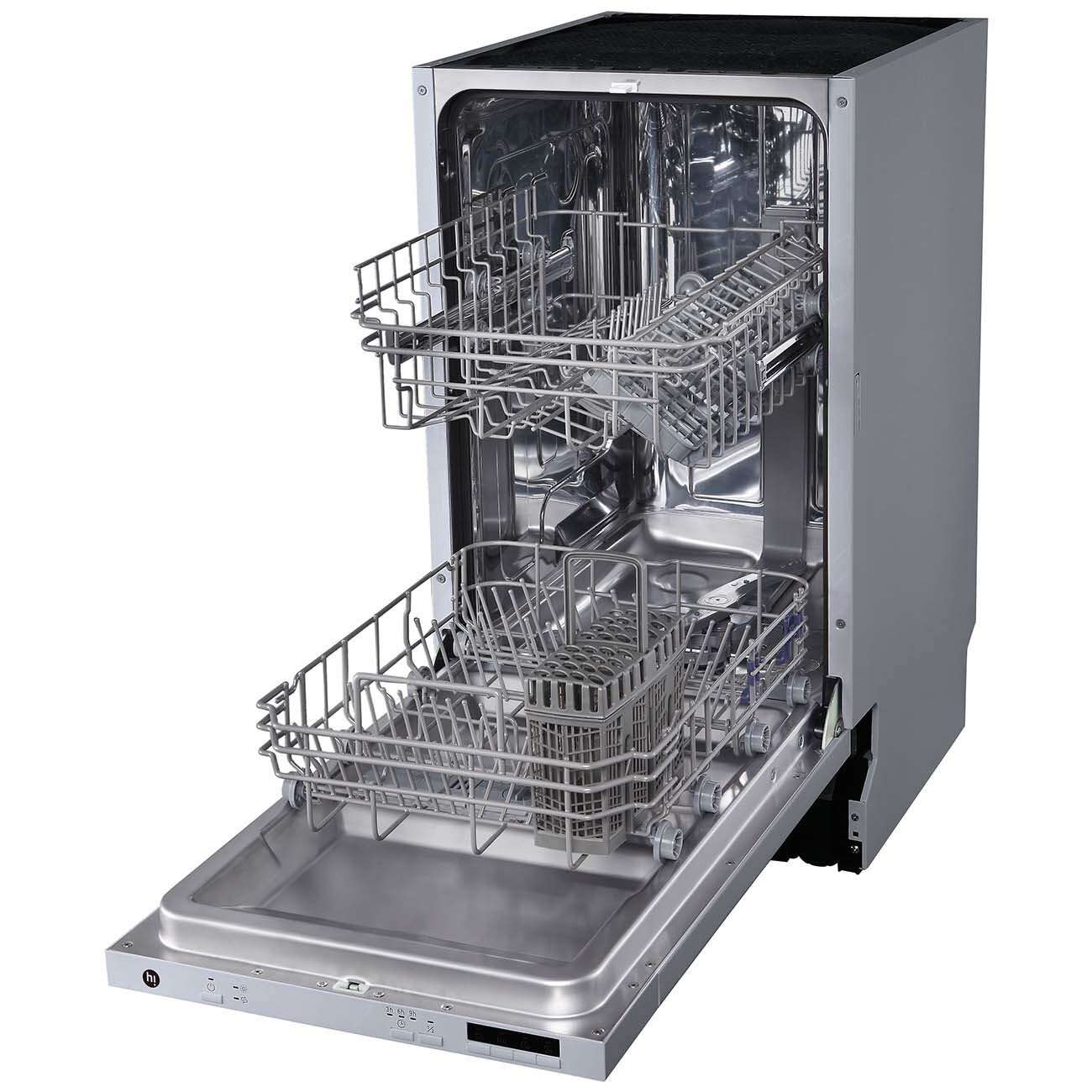 Встраиваемая посудомоечная машина 45 см Hi HBI409A1S - фотография № 3