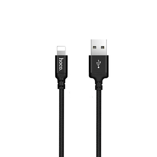 USB-кабель HOCO X14 1 метр для iPhone 5/6 черный