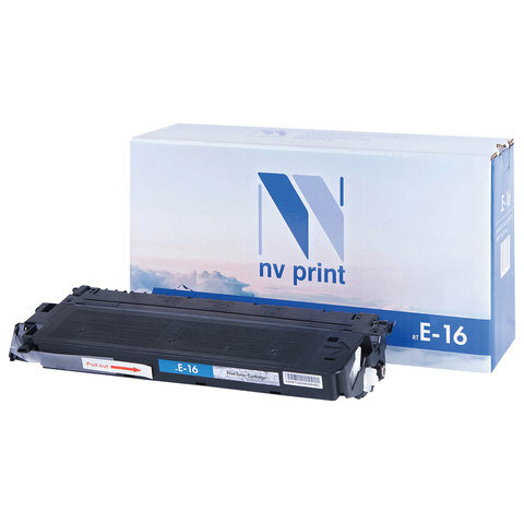 Картридж лазерный NV PRINT (NV-E16) для CANON FC-108/128/PC750/880, комплект 2 шт., ресурс 2000 стр.