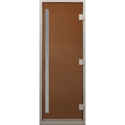 Дверь "Паромакс-Авила" для хамам Престиж "Бронза" 190*70 правое открывание
