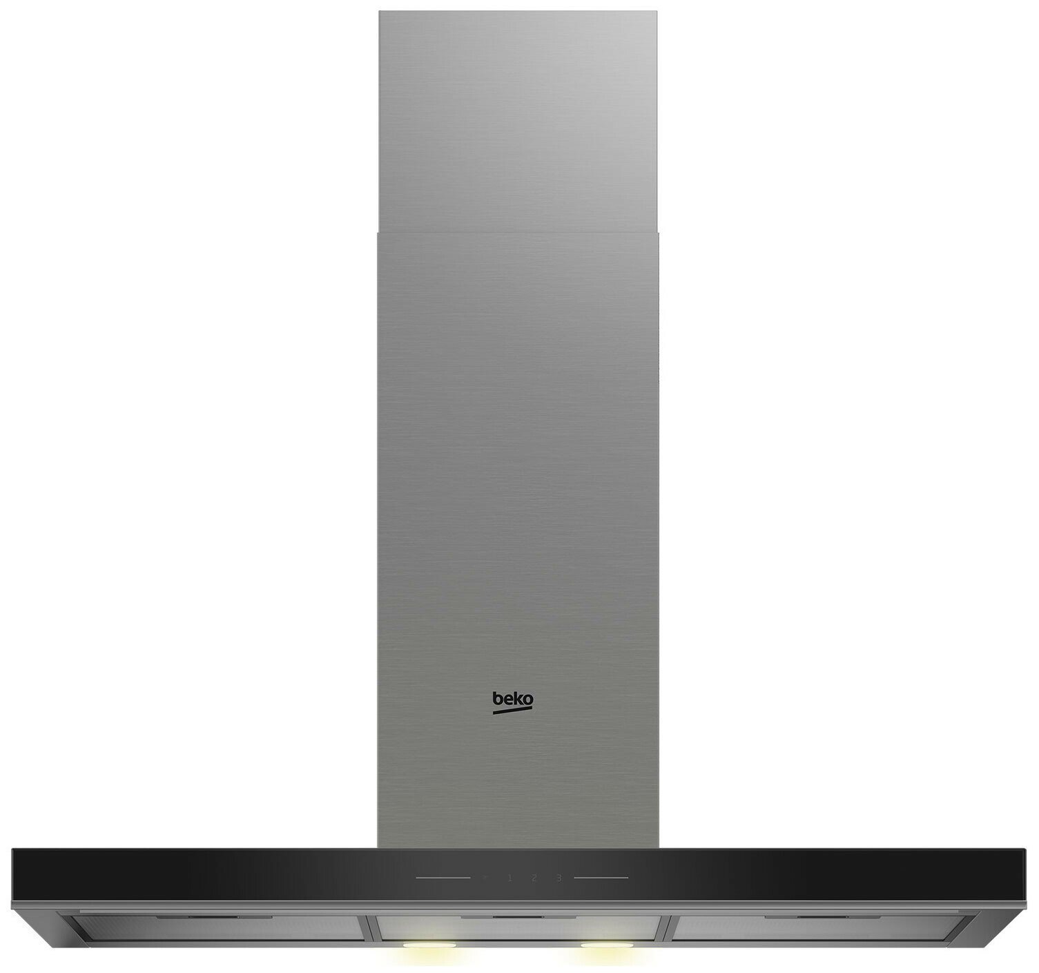 Каминная вытяжка BEKO BHCB93640BH - фотография № 1