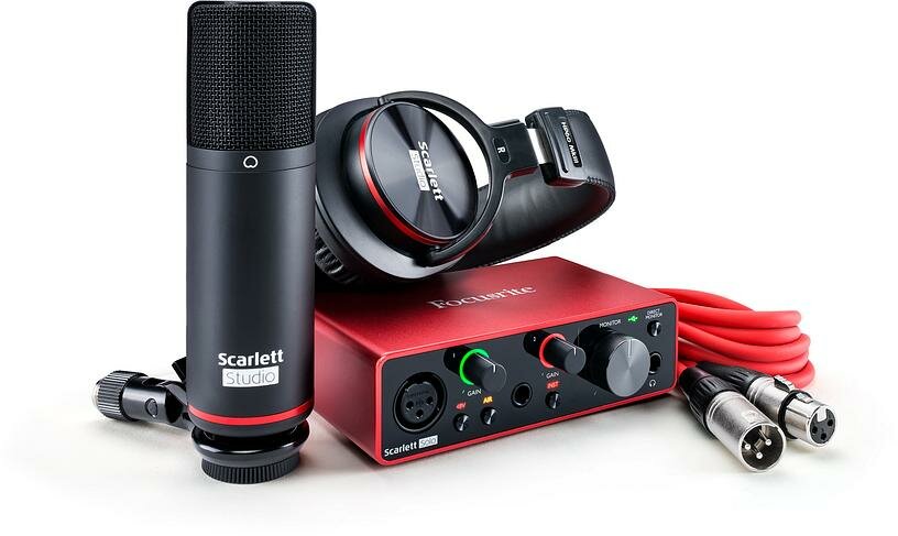 Комплект для звукозаписи Focusrite Scarlett Solo Studio Pack 3nd Gen