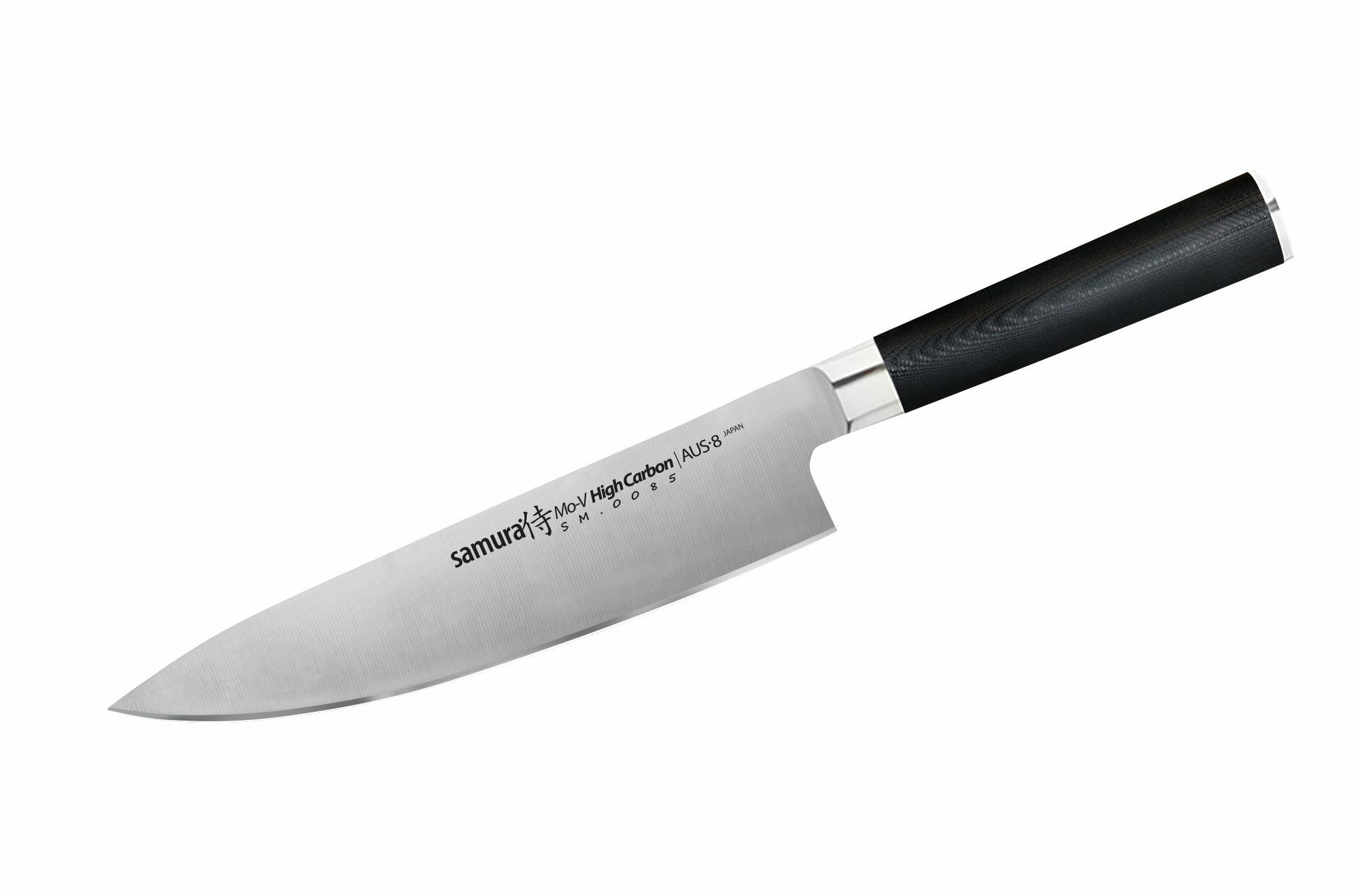 Нож кухонный Samura, Mo-V Шеф 200 мм, G-10