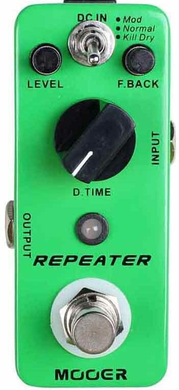 Гитарная педаль Delay Mooer Repeater