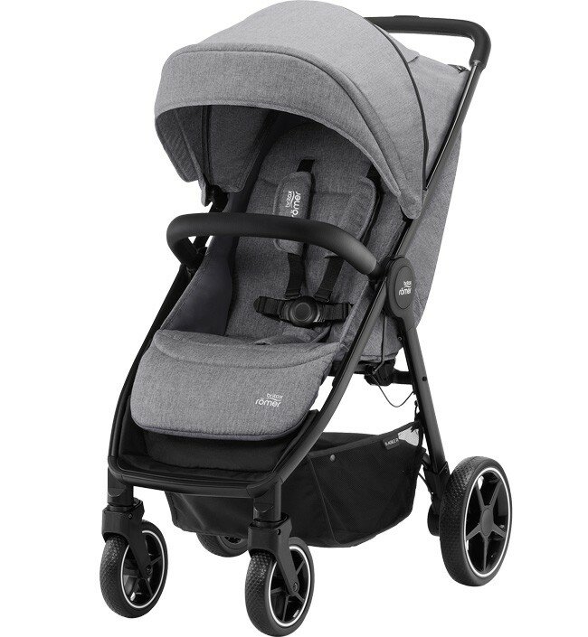 Коляска прогулочная Britax Roemer B-Agile R (Elephant Grey/Black)