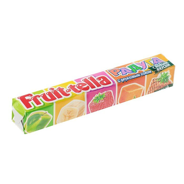 Жевательная конфета Fruittella, "Радуга", 42,5 г - фотография № 1