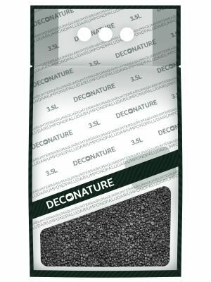 DECONATURE Песок кварцевый черный Teide фракция 0.8-2.0 мм 3,5л, УТ000033434 (1 шт)