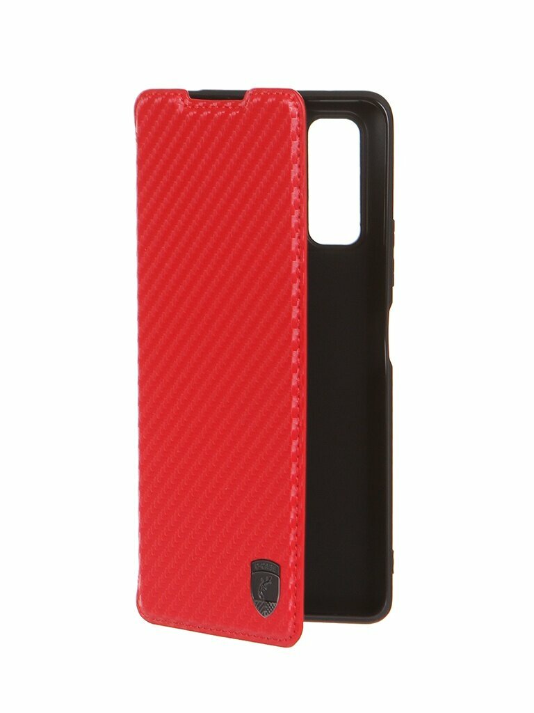 Чехол G-Case для Xiaomi Redmi Note 10 Pro Slim Premium Carbon Red GG-1414