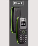 Мобильный телефон Мини мобильные телефоны BM310, маленький сотовый телефон с двумя SIM-картами, черный - изображение