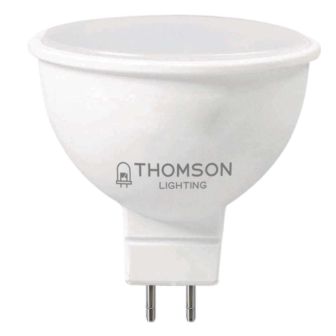 Thomson Лампа светодиодная Thomson GU5.3 10W 6500K полусфера матовая TH-B2324