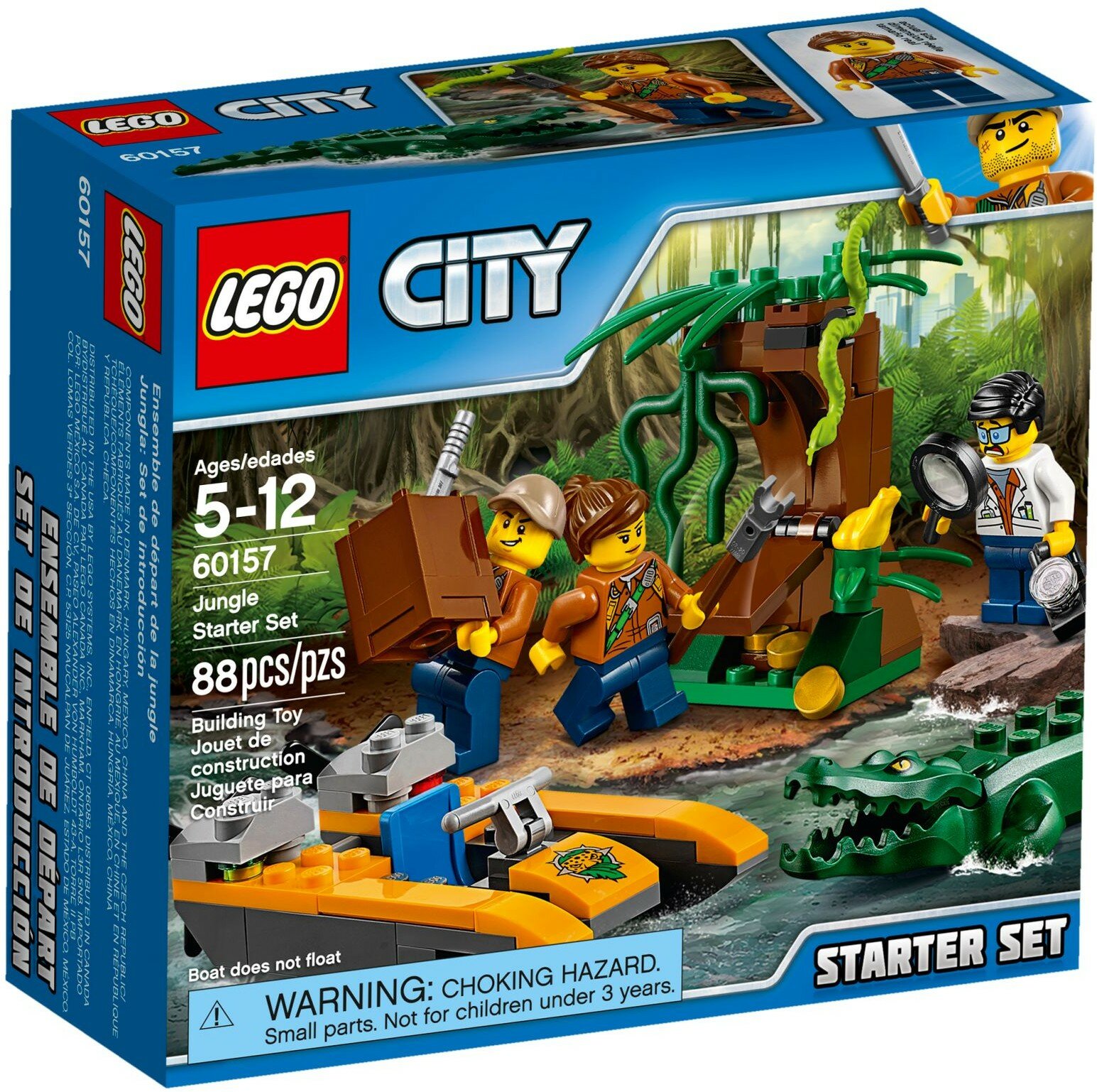 Lego 60157 City Джунгли для начинающих