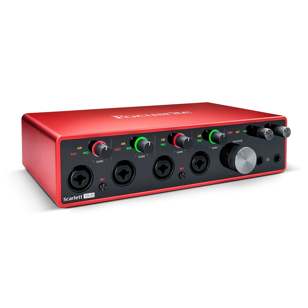 Аудиоинтерфейсы для домашней студии FOCUSRITE Scarlett 18i8 3rd Gen