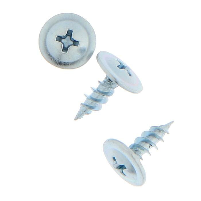 фото Саморезы для тонк. пластин тундра krep 4.2x13 мм, цинк 200 шт.