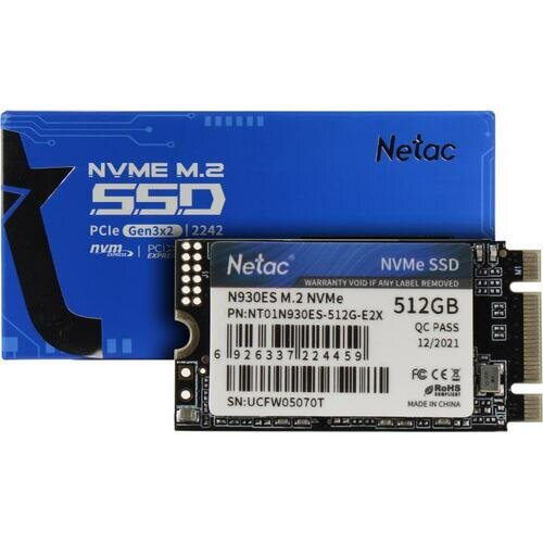 SSD Netac N930ES NT01N930ES-512G-E2X