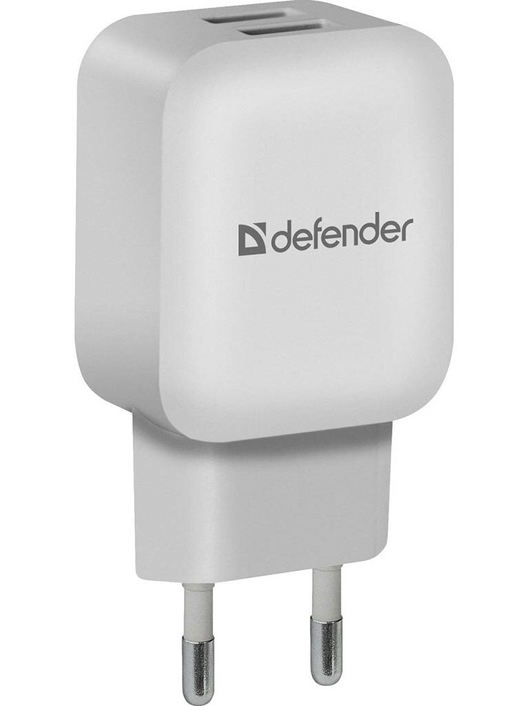   Defender EPA-13 2xUSB White 83841