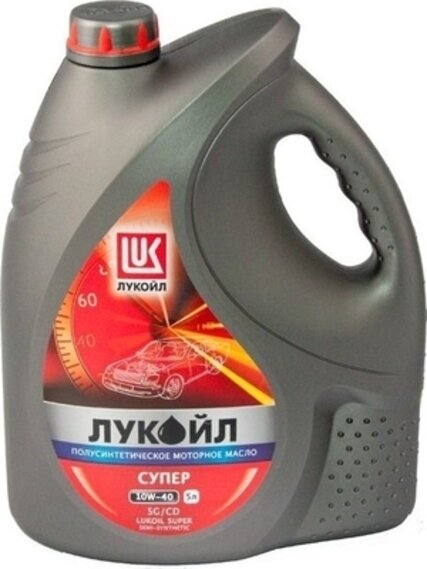 Масло Лукойл Супер 10W40 Sg/cd (5л) п/синт.