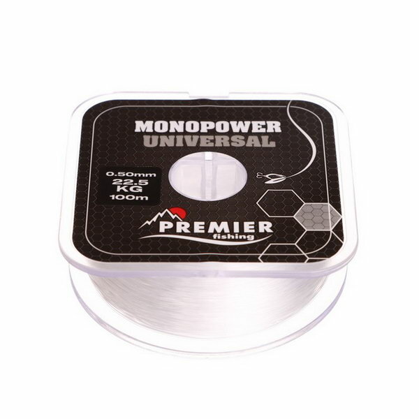 Леска ТероПром 7069185 Premier fishing MONOPOWER Universal 050мм/100м